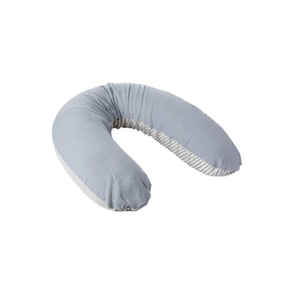 Dreambee Coussin d'allaitement Billie beige/bleu/gris