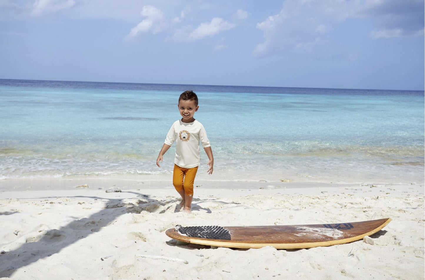Lässig T-shirt anti-UV à manches courtes Lion Nature