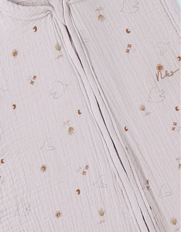 Noukie's Slaapzak Doves of Happiness TOG 1,0 Pink 100 cm