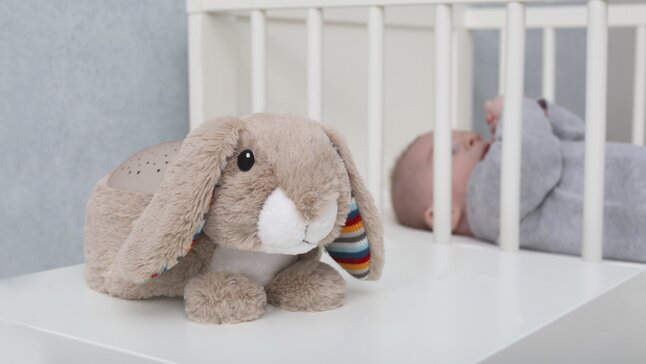 Projecteur Zazu avec lapin musical Ruby
