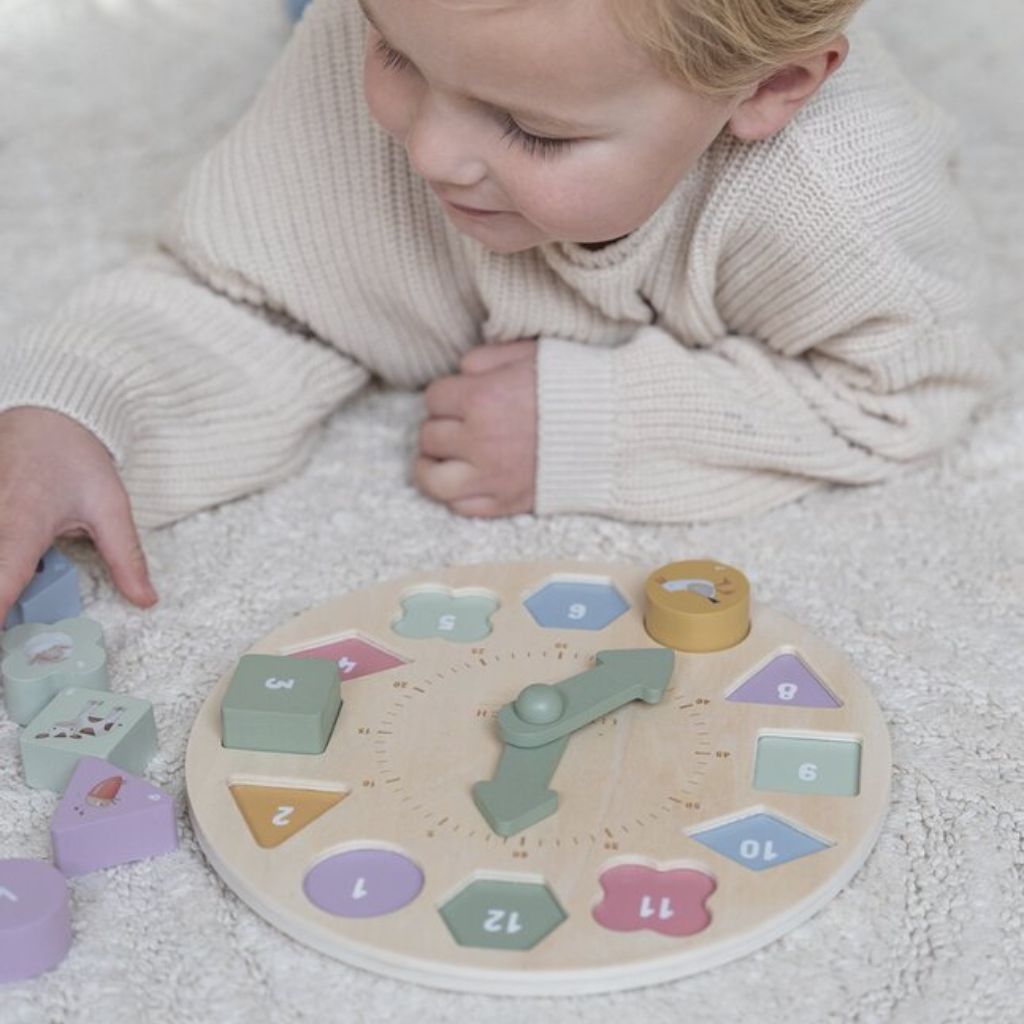 Little Dutch Puzzle horloge Little Farm