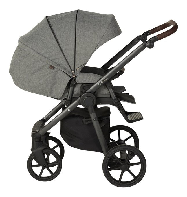 Quax Poussette 3 en 1 Crooz Titanium Grey