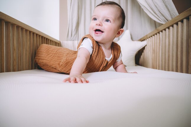 ZZZOO Matelas pour lit de bébé Koala avec surmatelas Airgosafe Lg 60 x L 120 cm