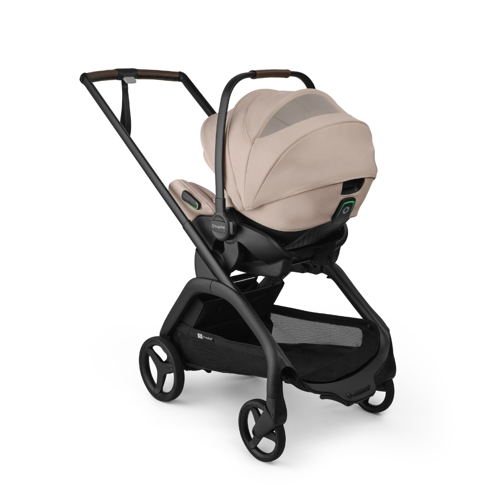 Bugaboo Draagbare autostoel Otter by Nuna R129 Groep 0+ Desert Taupe Melange