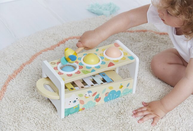 Janod Xylofoon Tap Tap Pure