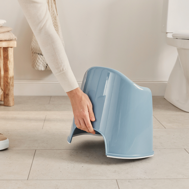 BabyBjörn Potje diepblauw/wit