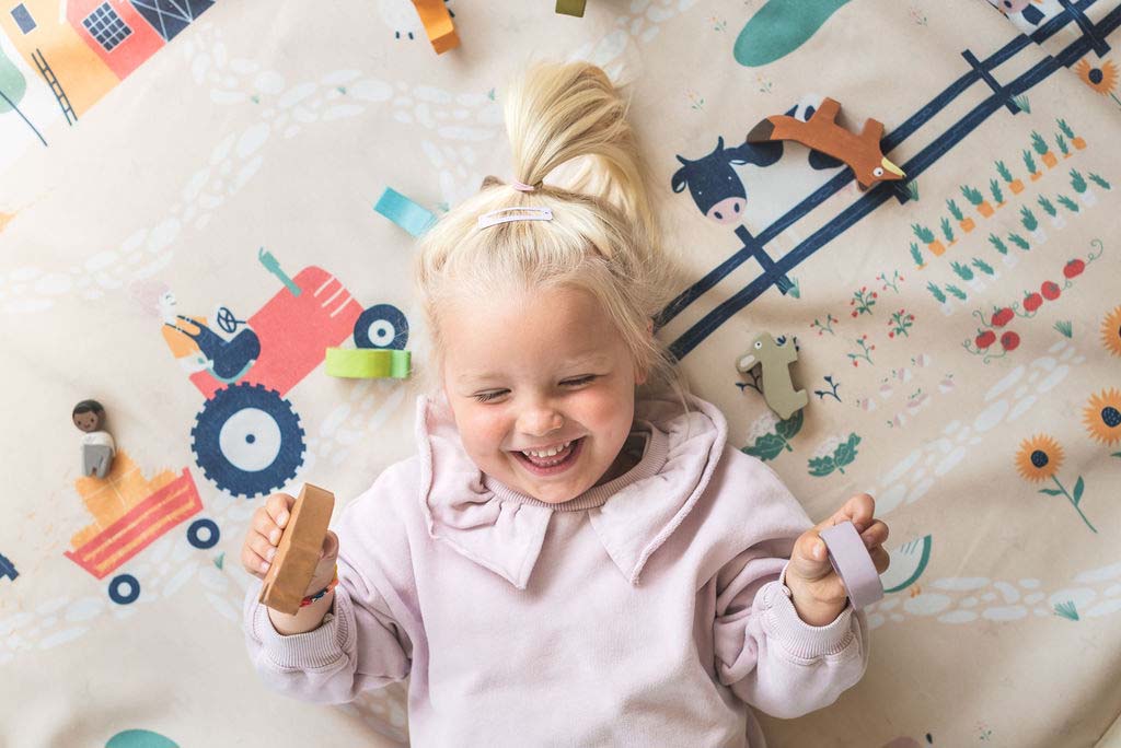 Play&Go Speeldeken /Opbergtas Noomad Farm toy