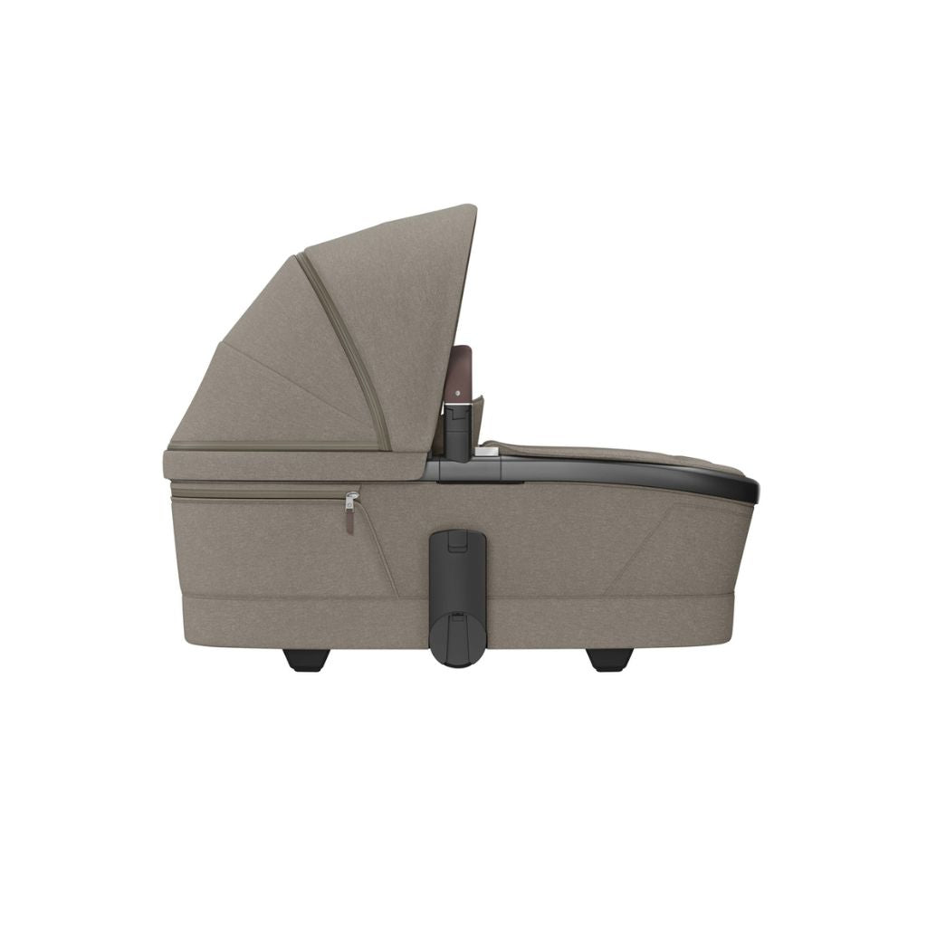 Maxi-Cosi Kinderwagen 4-in-1 Fame Twillic Truffles + draagmand + Autostoel Pebble 360 pro 2 + basis Familyfix 360 Pro