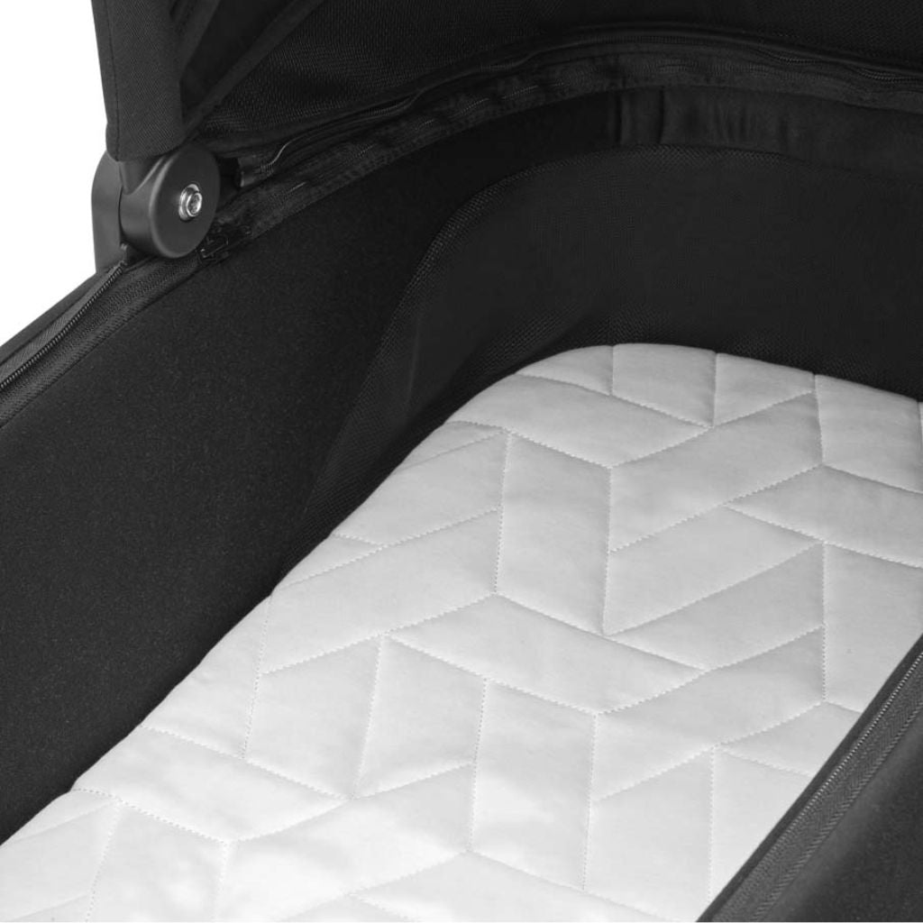 Maxi-Cosi Kinderwagen 5-in-1 Oxford Twillic Black + Sense draagmand + adapter + autostoel Pebble 360 pro 2 + basis Familyfix 360 Pro