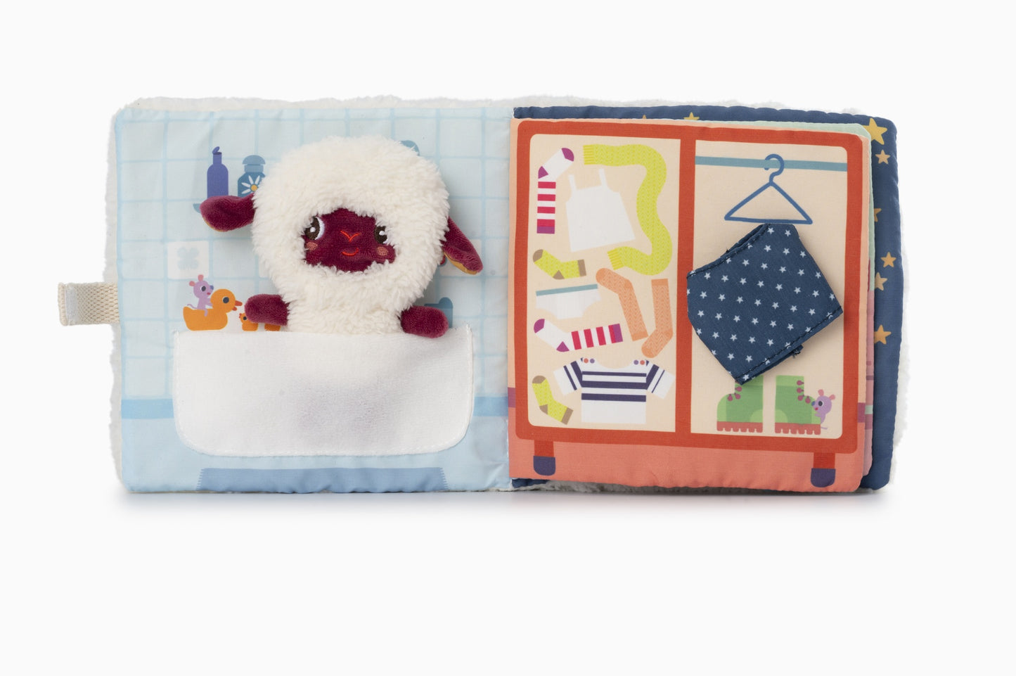 Lilliputiens Knuffelboekje "Slaap Zacht Yvon"