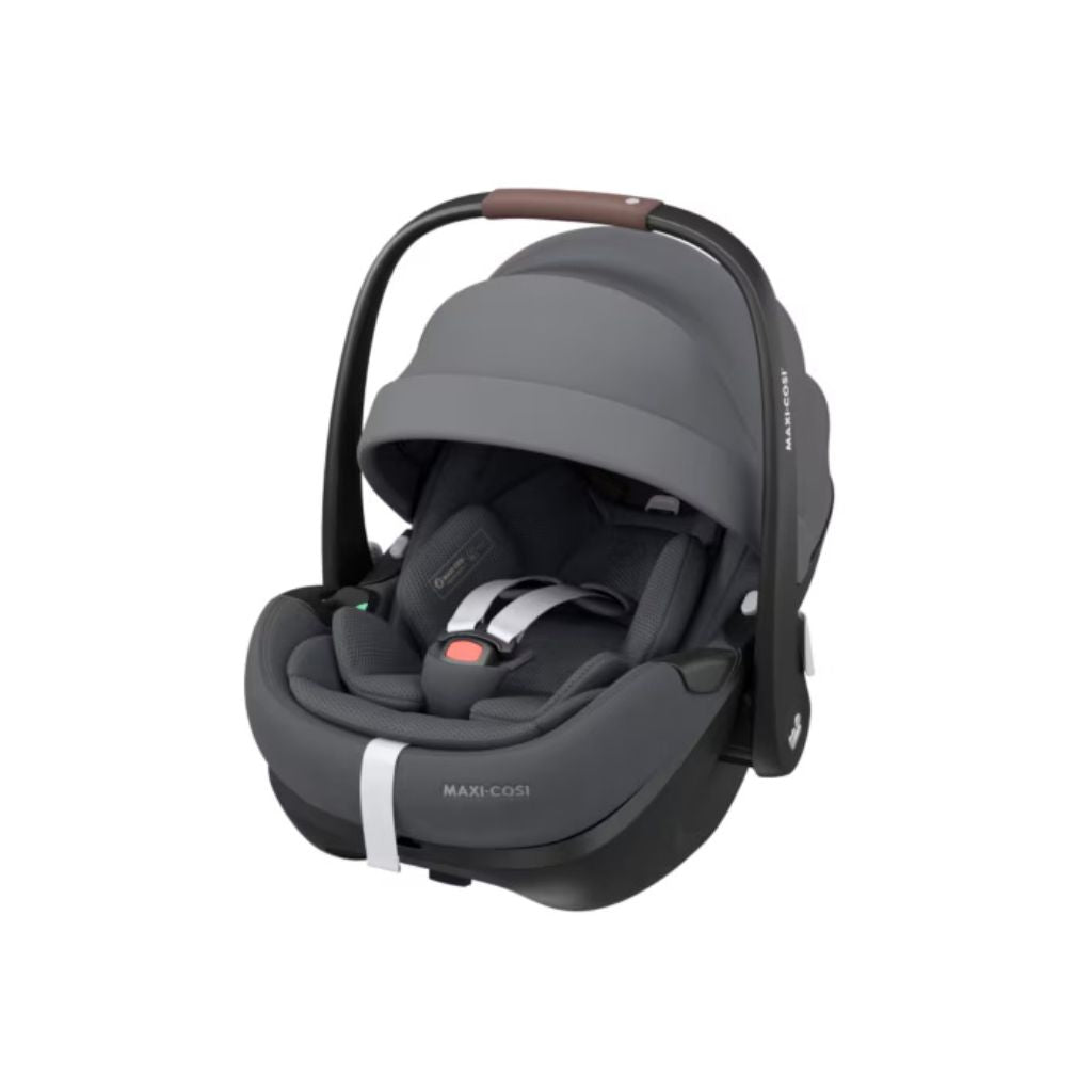Maxi-Cosi Kinderwagen 4-in-1 Fame Twillic Graphite + draagmand + Autostoel Pebble 360 pro 2 + basis Familyfix 360 Pro