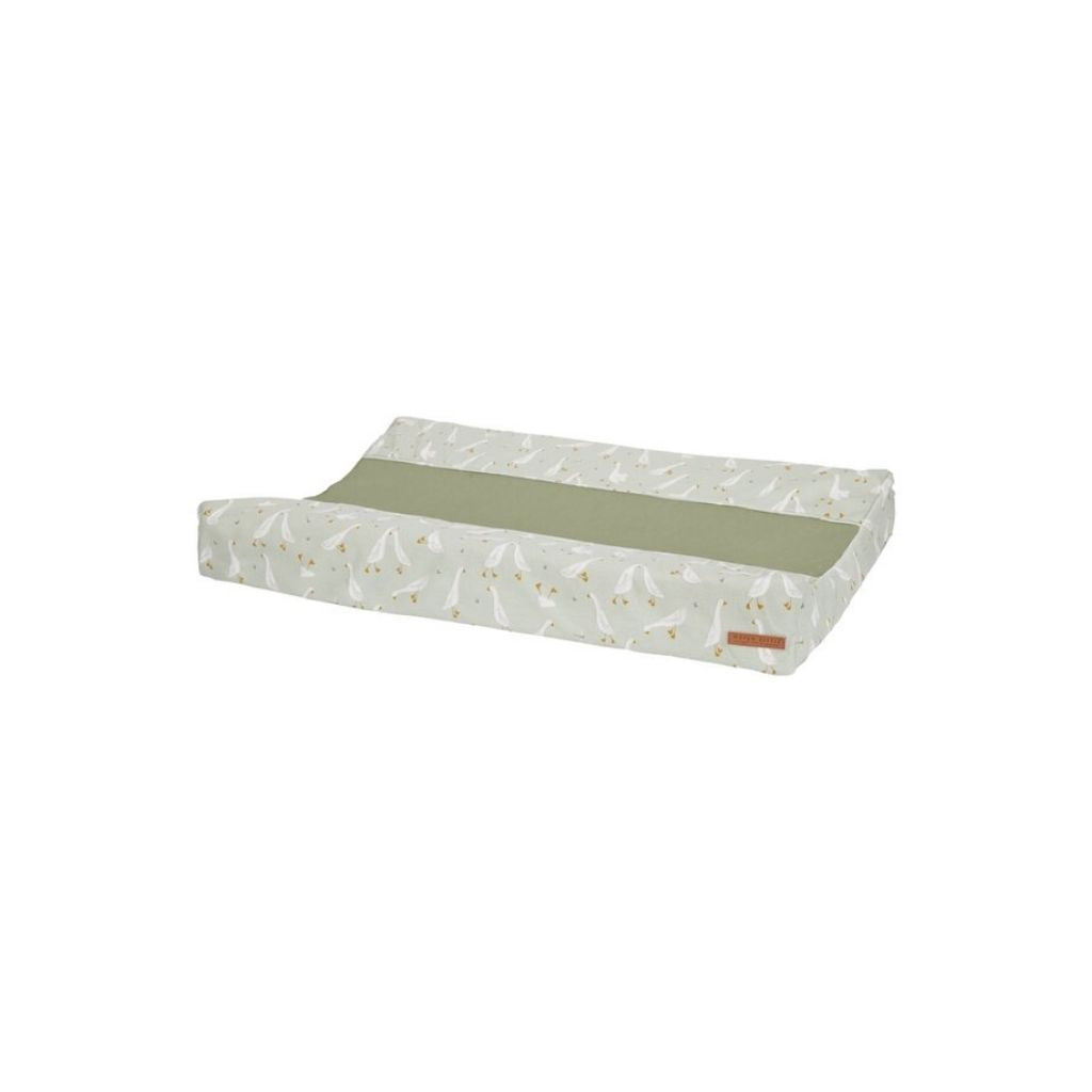 Little Dutch Housse pour matelas à langer Little Goose Mint