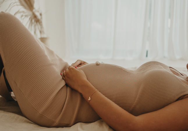 Bola Set grelot de grossesse et bracelet Crystal Heart