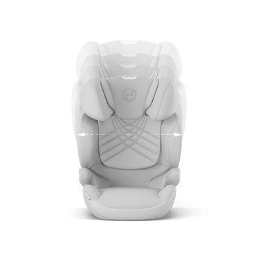 Cybex Siège-auto Solution T i-Fix Plus Groupe 2/3 Light Grey