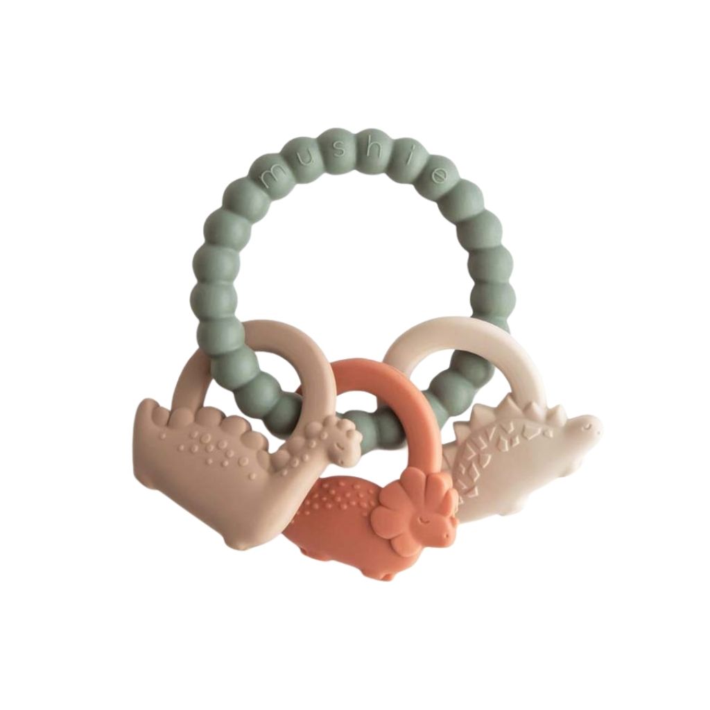 Mushie Anneau de dentition Dino