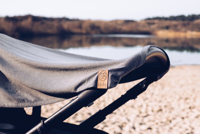 Cloby Zonnedoek UPF 50+ grijs