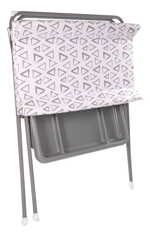 Bo Jungle Table à langer Pensylvania gris