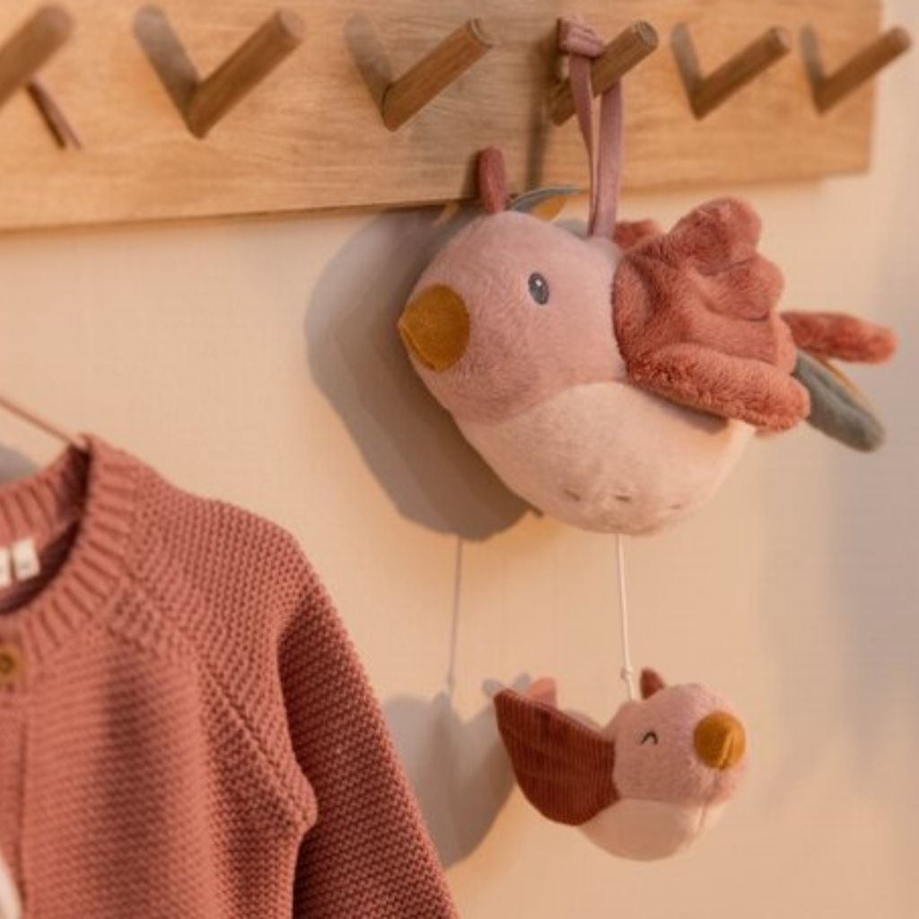 Little Dutch Muzikaal trekspeeltje Flowers & Butterflies Vogels