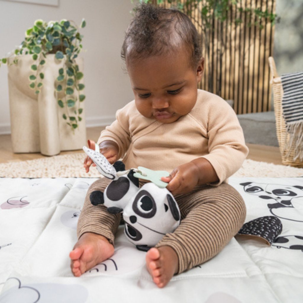 Tiny Love Jouet d'activité Panda Elisabeth Black & White Decor