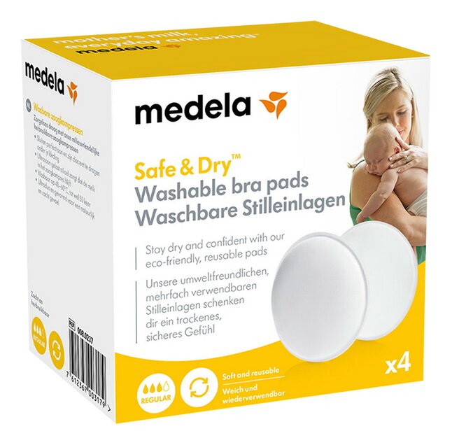 Medela Coussinets lavables - 4 pièces