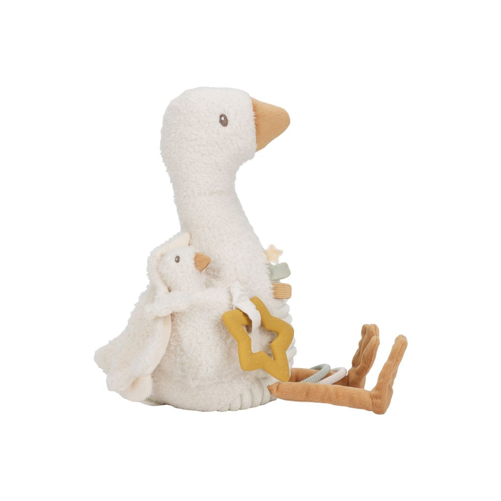 Little Dutch Activiteitenknuffel Little Goose