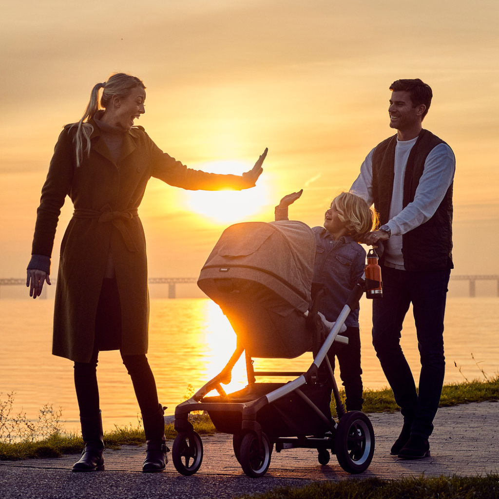 Thule Poussette Sleek Grey melange