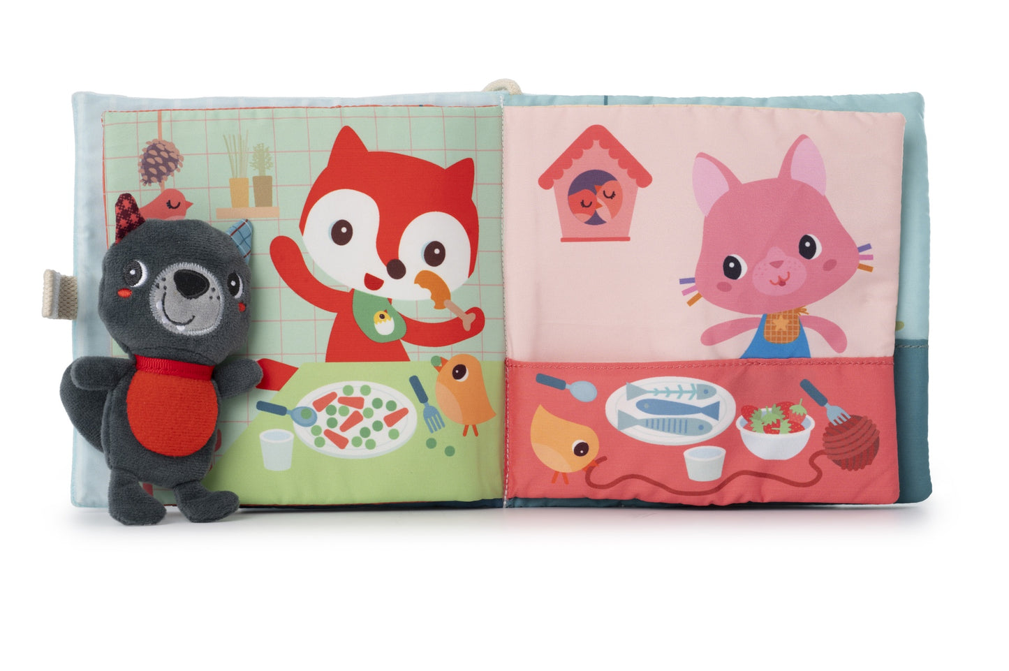 Lilliputiens Knuffelboekje "Smakelijk Louis"