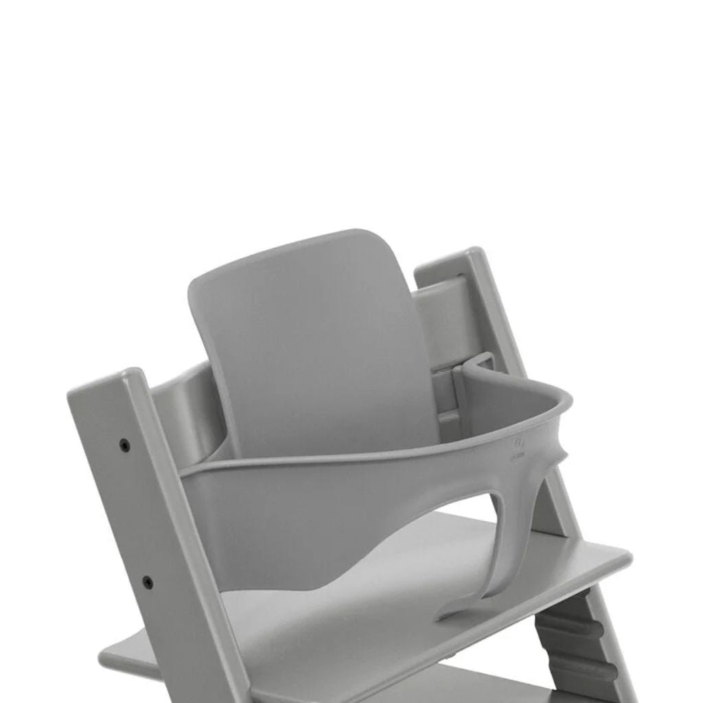 Stokke® Eetstoel Tripp Trapp® + Baby Set² Storm Grey