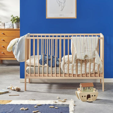 Amal II Lit de bébé One naturel L 120 x Lg 60 cm