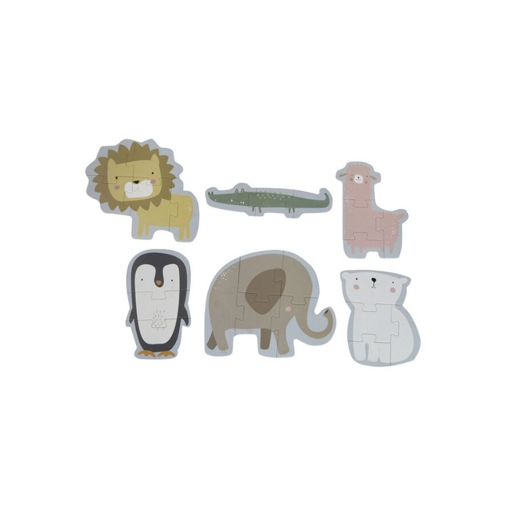 Little Dutch Puzzle 6 en 1 Zoo