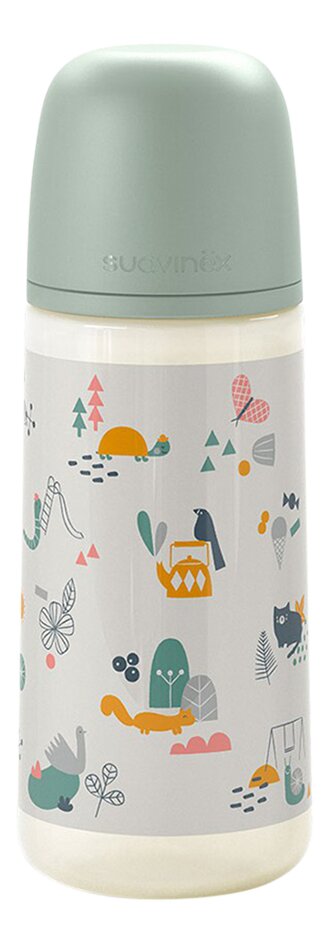 Suavinex Biberon A Walk in the park Large Flow vert 360 ml