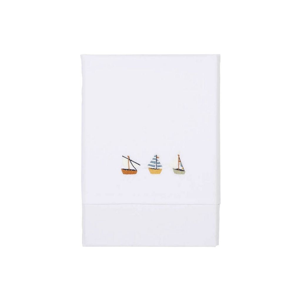 Little Dutch Laken voor bed Sailors Bay geborduurd