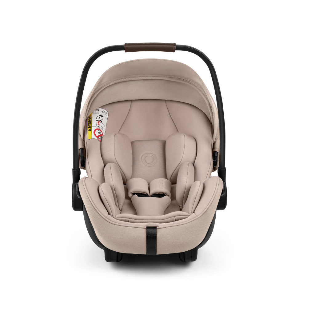 Bugaboo Draagbare autostoel Otter by Nuna R129 Groep 0+ Desert Taupe Melange