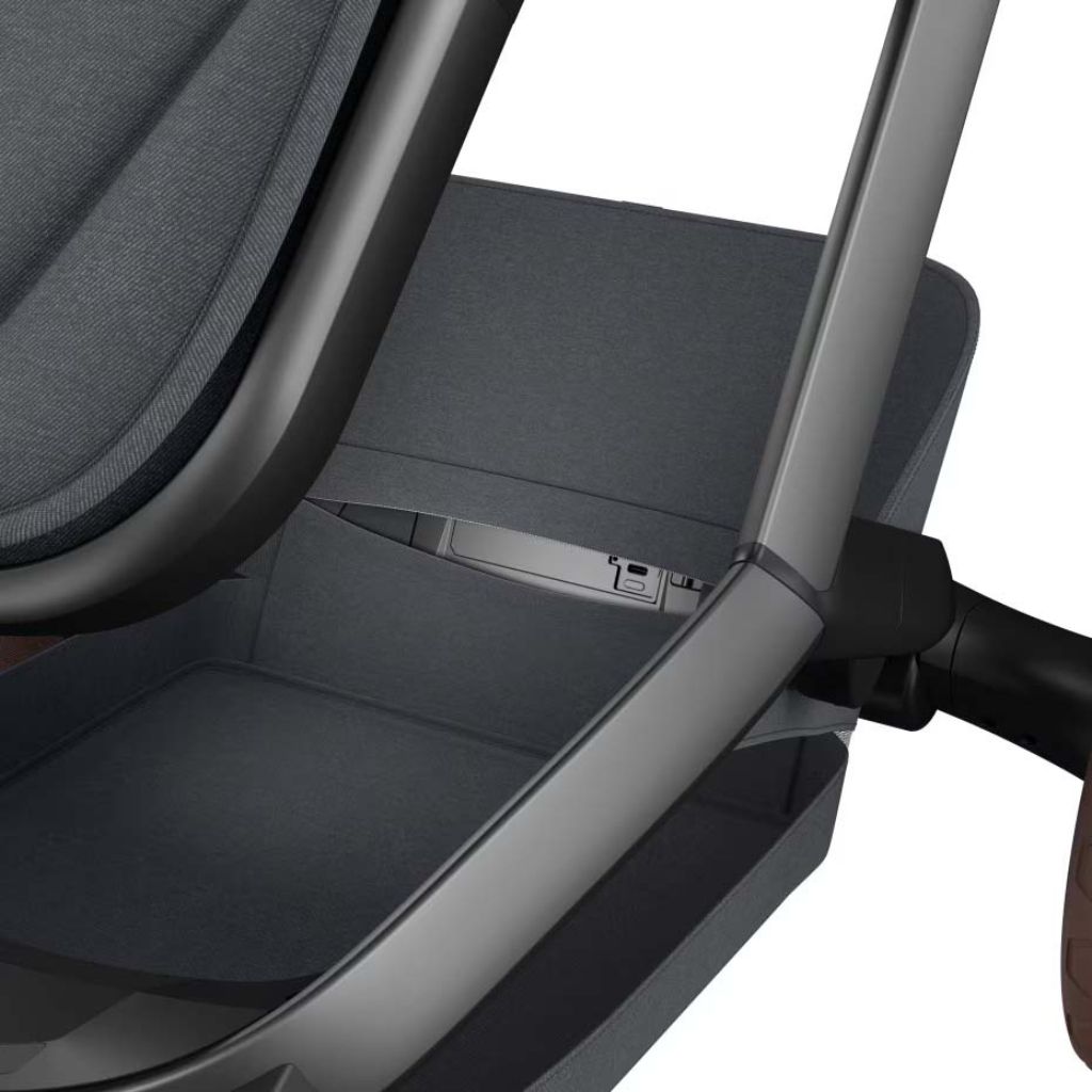 Maxi-Cosi Poussette 4 in 1 Fame Twillic Graphite - nacelle - siège-auto Pebble 36 pro 2 - base Familyfix 36 Pro