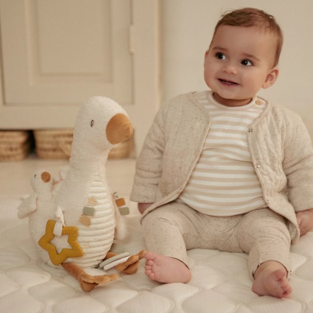 Little Dutch Activiteitenknuffel Little Goose