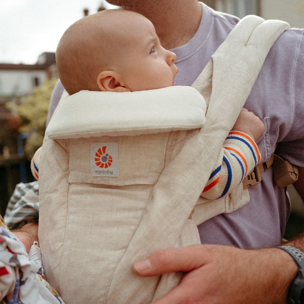 ERGObaby Porte-bébé combiné Omni Deluxe Natural Lin