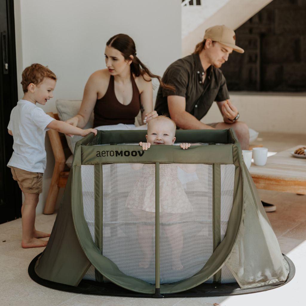 AeroMoov Lit de voyage Instant Green Moss