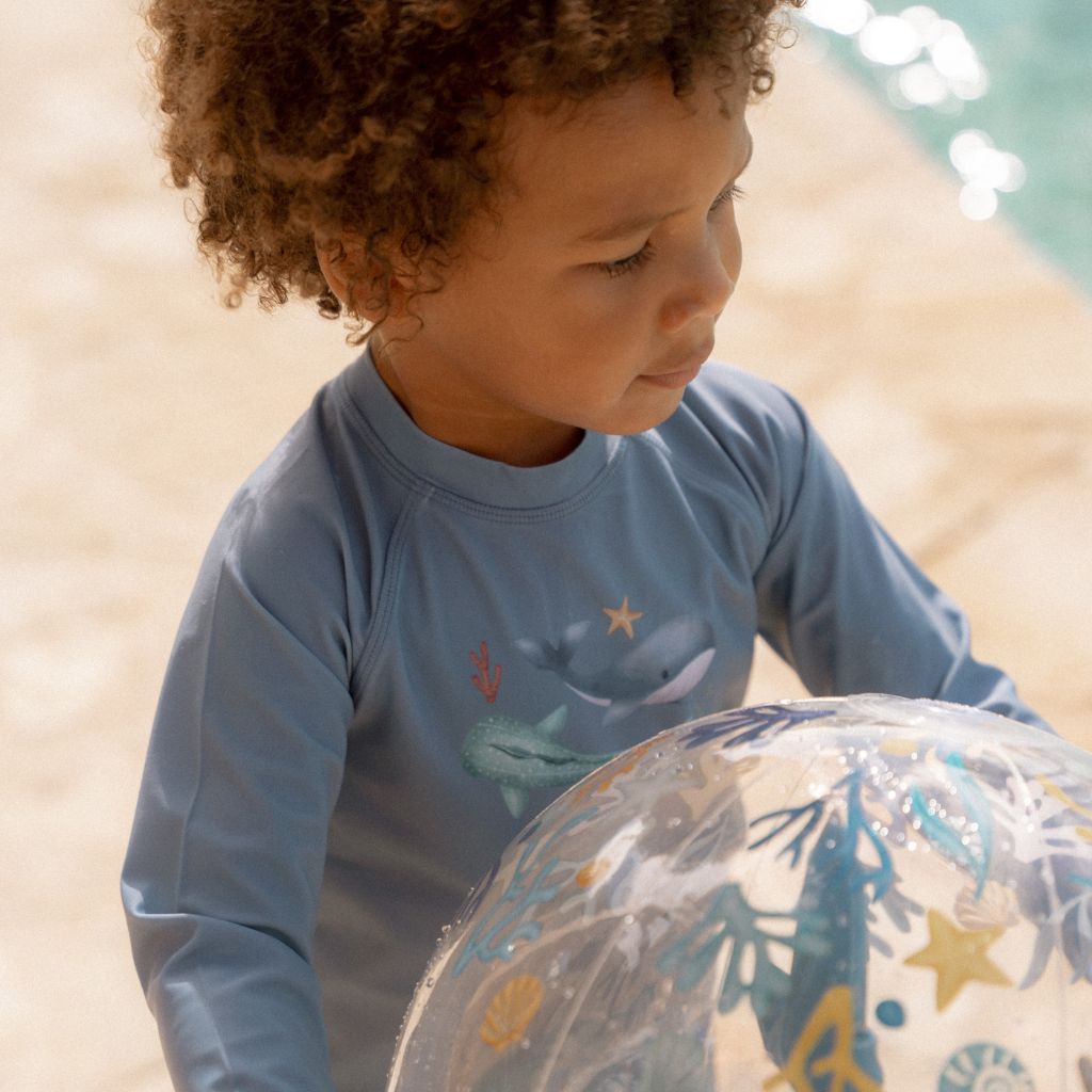 Little Dutch Zwemshirt lange mouwen Ocean Blue