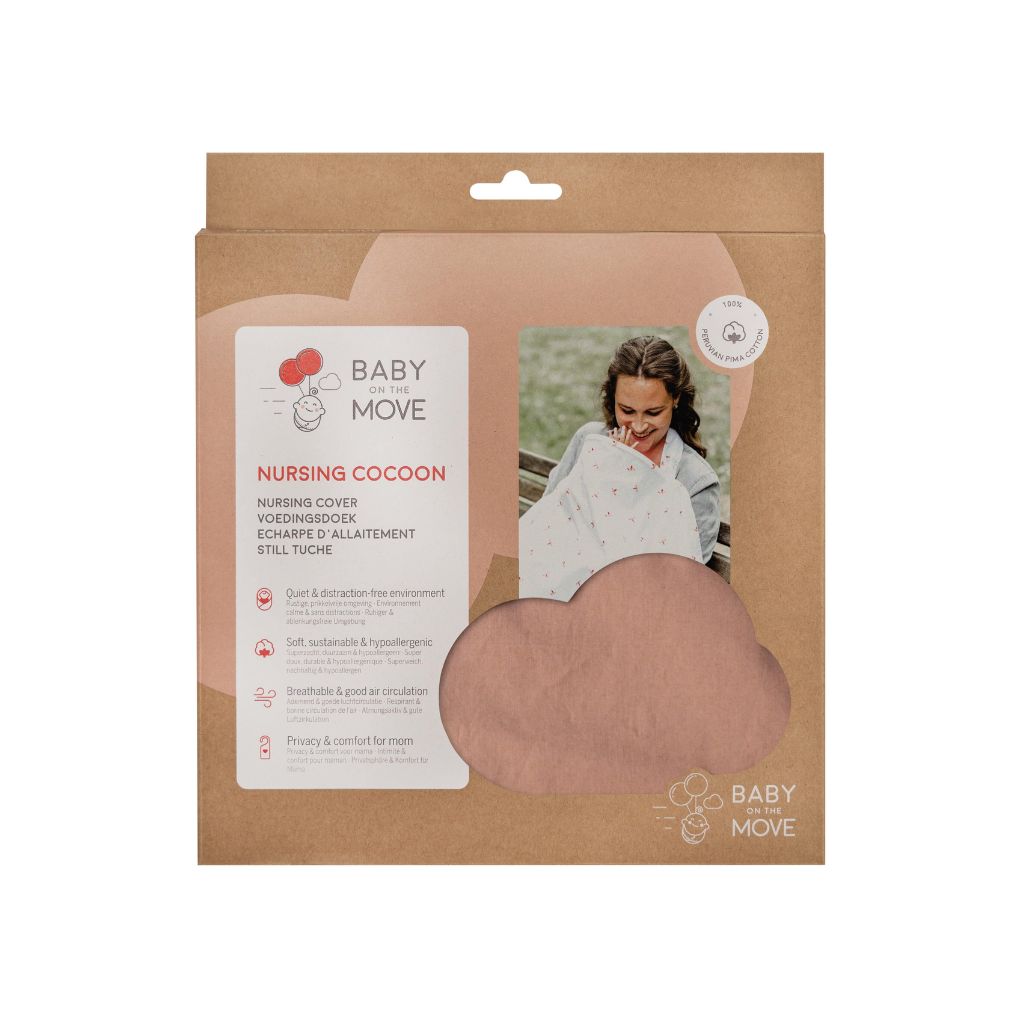 Baby on the Move Châle/écharpe d'allaitement Nursing Cocoon  Epic Pink