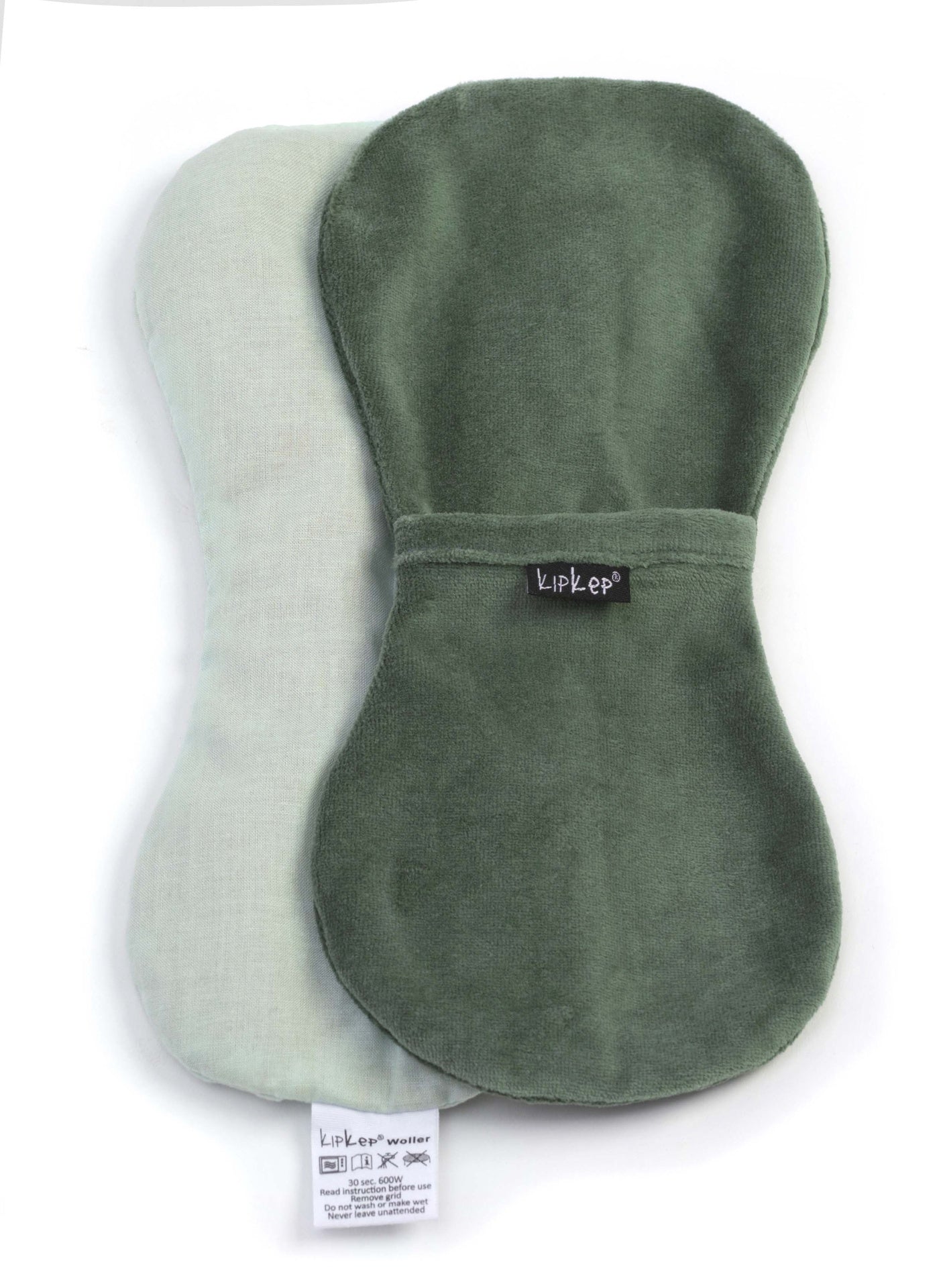 KipKep Warmtekussen Woller calming green