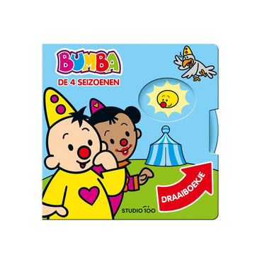 Bumba Livre en carton à volets - Les 4 saisons