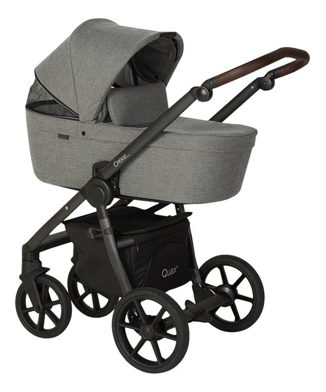 Quax Poussette 3 en 1 Crooz Titanium Grey