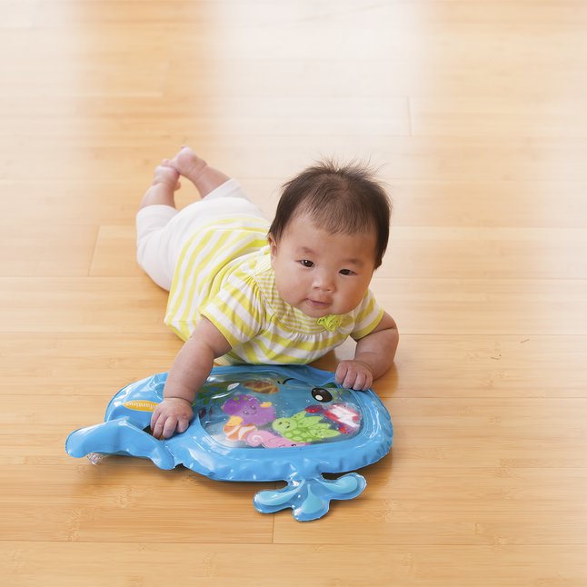 Infantino Jouet d'activité Sensory Pat & Play baleine