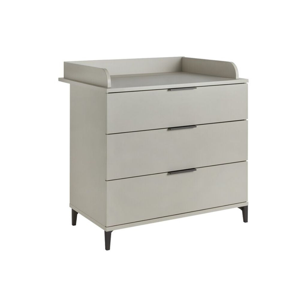 Transland Chambre de bébé 2 pièces (lit évolutif + commode) Jessie beige
