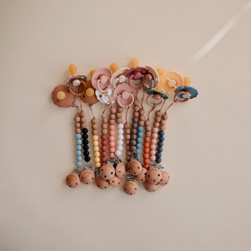 Mushie Attache-sucette Eva Cloud