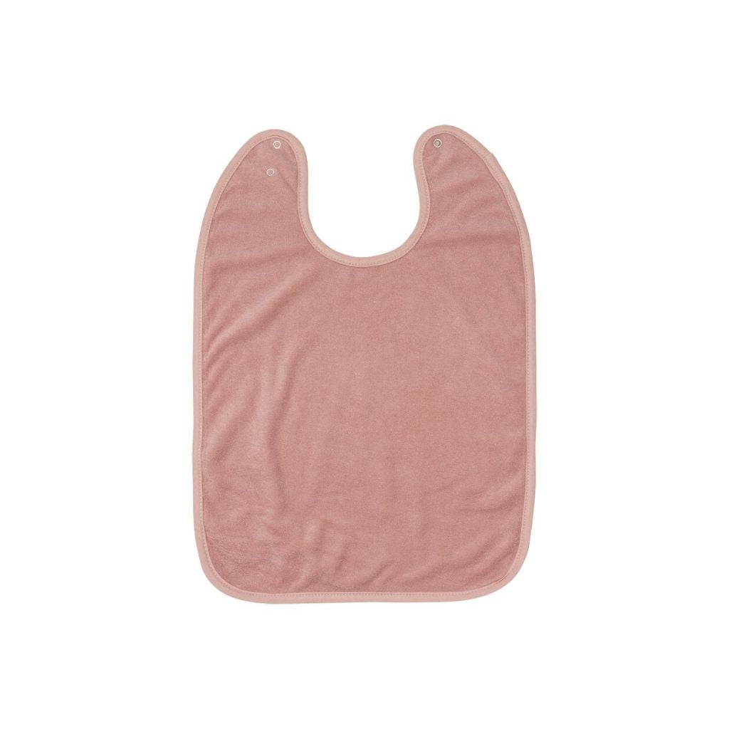 Dreambee Bavoir Essentials XL à pression rose