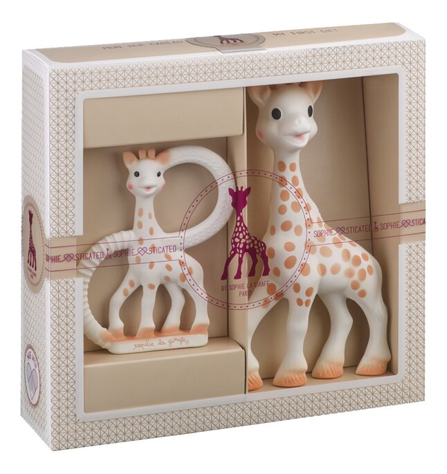 Sophie la girafe Geschenkset Il était une fois met bijtring