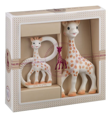 Sophie la girafe Coffret cadeau Il était une fois avec anneau de dentition