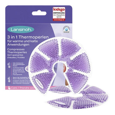 Lansinoh Compresses apaisantes 3 en 1 Thermoperles - 2 pièces