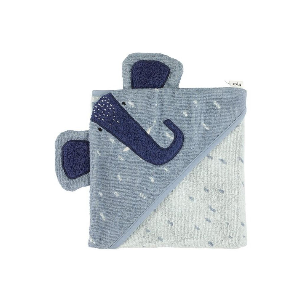 Trixie Badcape Animals Mrs. Elephant blauw